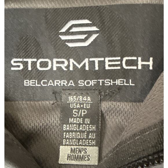 Stormtech Belcarra‎ Softshell Hooded Jacket Black Mens Small NEW NWT - Picture 3 of 6
